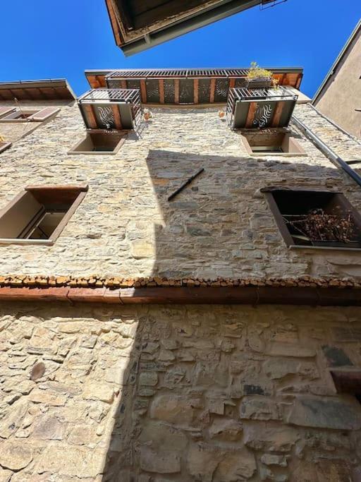 Romantic Home Stone With Amazing View Lake Of Como And Oleandra Laglio Esterno foto