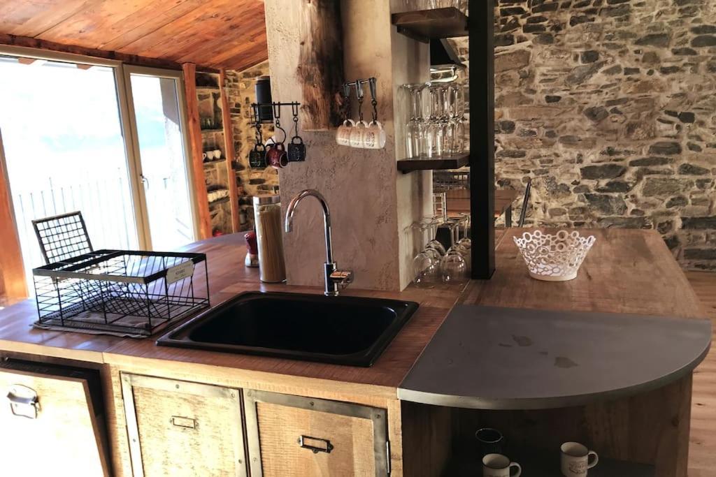 Romantic Home Stone With Amazing View Lake Of Como And Oleandra Laglio Esterno foto
