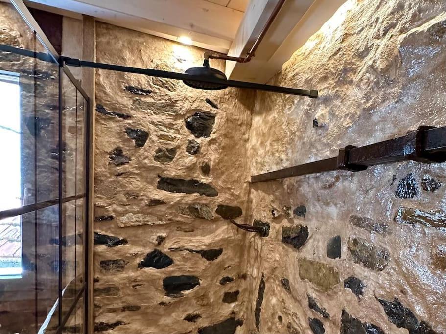 Romantic Home Stone With Amazing View Lake Of Como And Oleandra Laglio Esterno foto