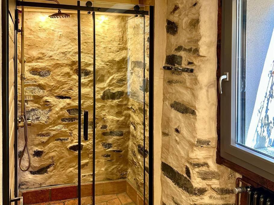 Romantic Home Stone With Amazing View Lake Of Como And Oleandra Laglio Esterno foto